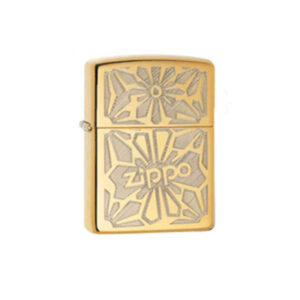 Pocket High Polish Brass Lighte