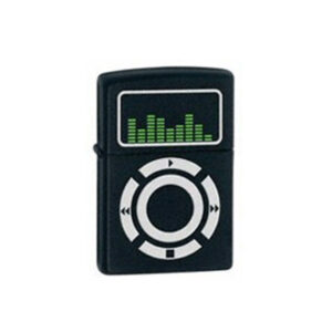 Zippo Music Black Matte Lighter