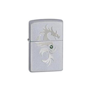 Zippo Satin Chrome BL Dragon Lighter