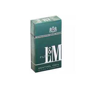 l&m menthol 100's cigarettes