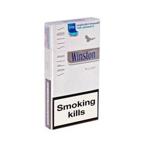 Winston Super Slims Silver